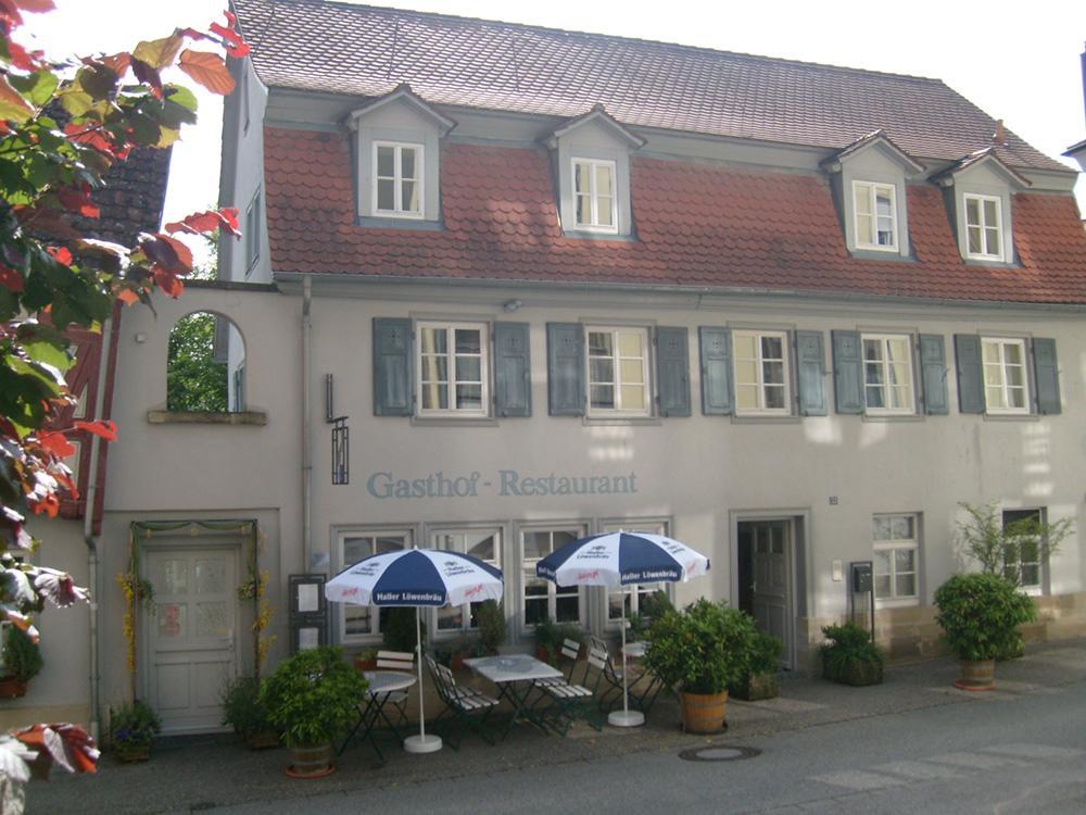 Gasthof Blauer Bock Schwäbisch Hall Dış mekan fotoğraf